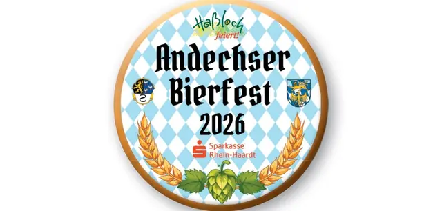 Der Andechser Bierfest-Button 2026 | Foto: Gemeindeverwaltung Haßloch