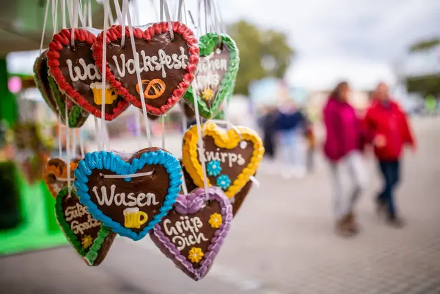 Der «Wasen» ist nach dem Münchner Oktoberfest das zweitgrößte Volksfest in Deutschland. (Archivfoto) | Foto: Christoph Schmidt/dpa