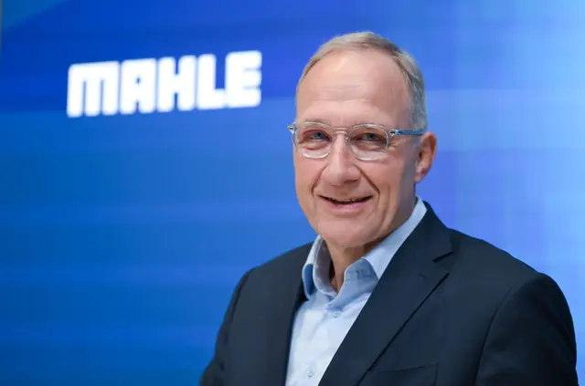 Mahle-Chef Arnd Franz: «Ohne Lastkraftwagen geht nichts.» (Archivbild) | Foto: Bernd Weißbrod/dpa