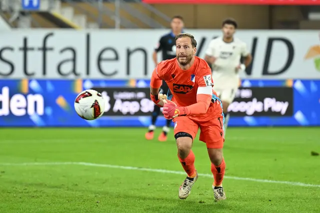 Oliver Baumann verlor am Sonntag mit Hoffenheim in Paderborn. | Foto: Swen Pförtner/dpa