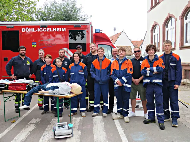Freiwillige Feuerwehr Böhl-Iggelheim war am "Tag der Vereine" sehr gefragt | Foto: Brigitte Melder