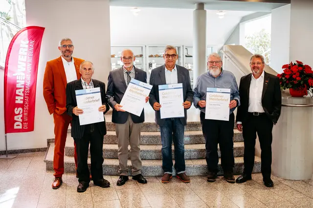 Auch nach 50 Jahren im Dienst der Kunden und Betriebe bleibt der Meistertitel das Symbol für höchste Qualität und regionale Verbundenheit - Die Ausgezeichneten im Kreis Kusel | Foto: Martin Koch