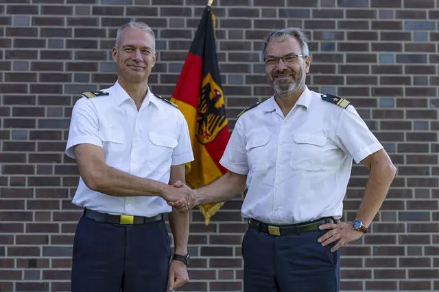 Kommandoübergabe beim Marineunterstützungskommando und angekündigte Umbenennung in Waffensystemkommando Marine. | Foto: Presse- und Informationszentrum Marine