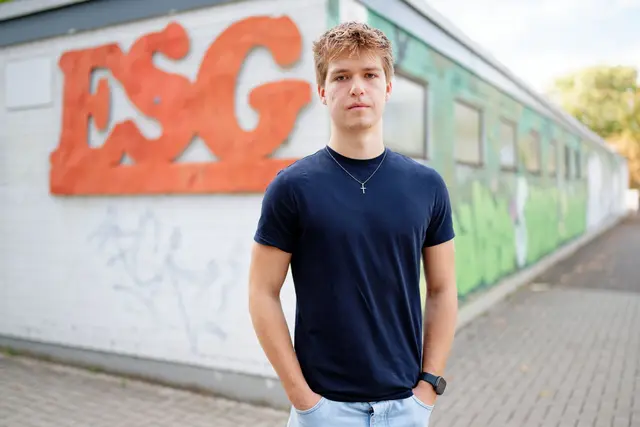 Elija Walk beantragt nach dem Abitur die Neubewertung seiner Klausuren und Halbjahresnoten in Deutsch, Biologie und Sport. | Foto: Uwe Anspach/dpa