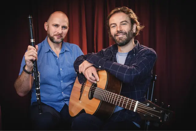 Brian Haitz und Brendan Mulholland sind beim Irish Folk Festival im Capitol dabei | Foto: Paul Needham