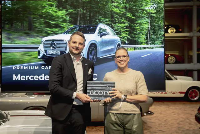 Der elektrische Mercedes-Benz GLC wird zum „German Premium Car of the Year 2027“ gekürt | Foto: Copyright Mercedes-Benz Group. Alle Rechte vorbehalten.