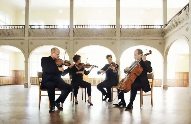 Klassische Musik auf der Bühne: Das Mandelring Quartett aus Neustadt erhält den Brahms-Preis. | Foto: Uwe Arens