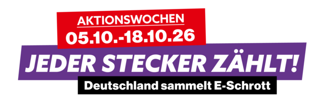Elektrogeräte gehören getrennt gesammelt, damit Rohstoffe recycelt werden können. | Foto: stiftung elektro-altgeräte register, Nürnberg
