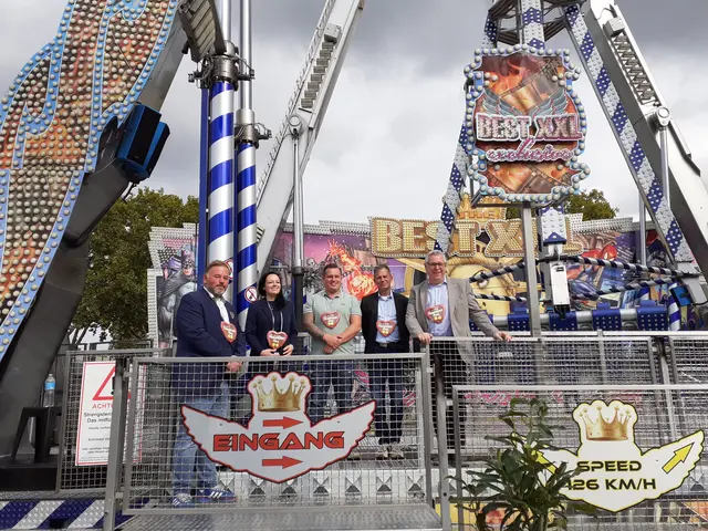 Mannheimer Mess: Veranstalter, Marketing-GmbH, Partner, Bürgermeister und die Mannheimer blicken den Volksfesttagen freudig entgegen.  | Foto: Julia Glöckner