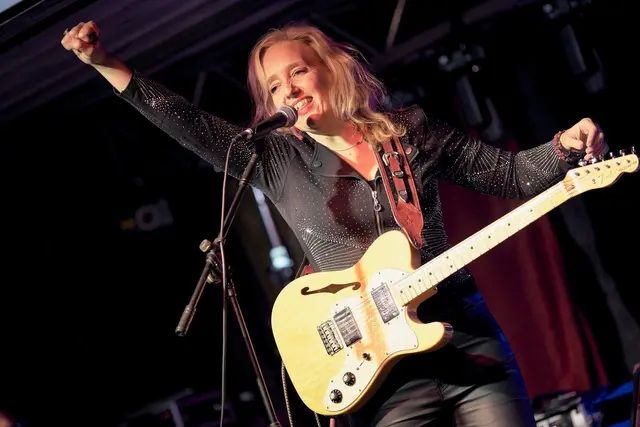 Vanesa Harbek tritt am 9. Oktober in der Alten Brauerei Löwer in Haßloch auf. | Foto: Bürgerstiftung Haßloch