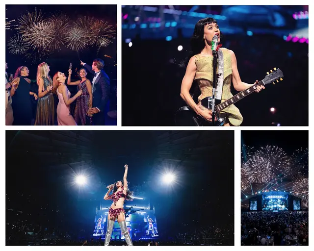 Silvestergala im Atlantis, The Palm: Katy Perry führt mit Live-Musik, Gala-Dinner und Feuerwerk durch den Jahreswechsel in Dubai. | Foto: Global Communication Experts
