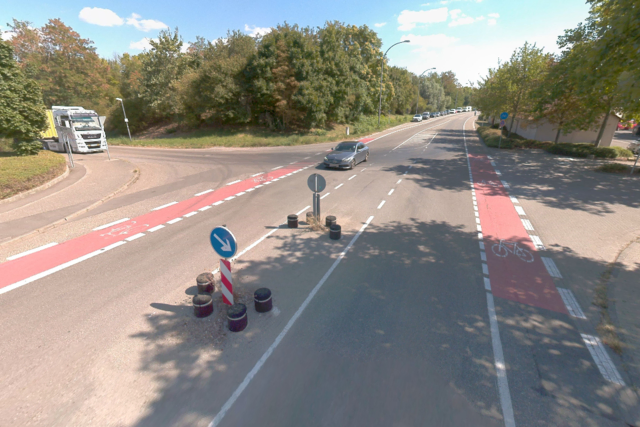 Im Horstring entstehen neue und barrierefreie Querungshilfen, damit Fußverkehr sicherer über die Straße kommt. | Foto: Stadt Landau