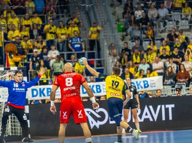 Marius Steinhauser Sieben Meter mit Erfolg | Foto: Wolfgang Neuberth