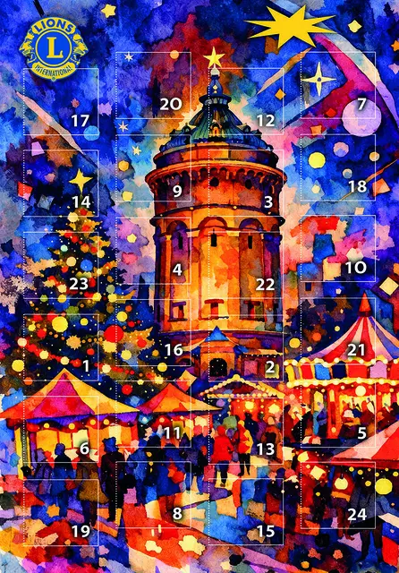 Der Lionskalender unterstützt hilfsbedürftige Kinder und Jugendliche in der Region. | Foto: Lions Club Mannheim-Rosengarten