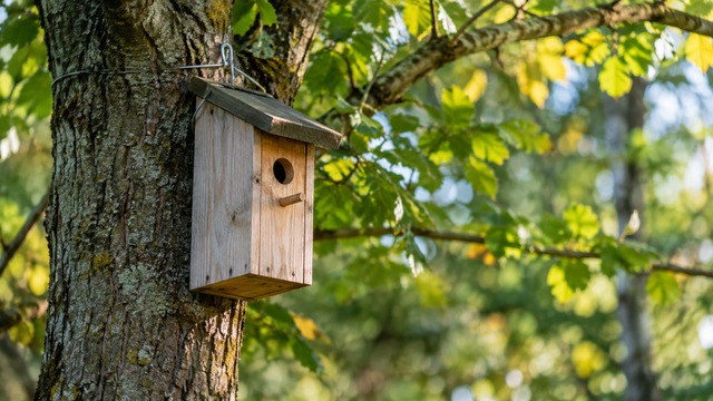 Nistkästen müssen gereinigt und gepflegt werden - und so geht das | Foto: Heike Schwitalla (bearbeitet mit KI)
