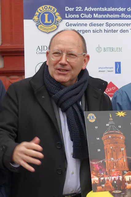 Oberbürgermeister Christian Specht übernimmt die Schirmherrschaft. | Foto: Lions Club Mannheim-Rosengarten
