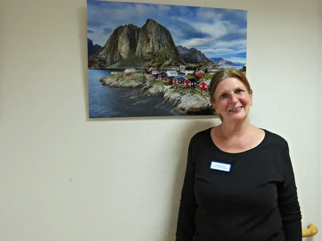 Christina Lehmann, Leiterin des Betreuunngsdienstes, gefällt diese Aufnahme besonders gut | Foto: Brigitte Melder