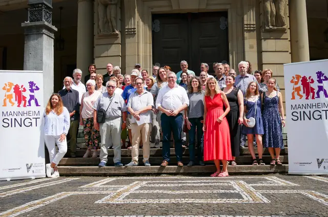 Beim Chorfestival „Mannheim singt“ gibt es viele Auftritte und Mitmachangebote in der Stadt. | Foto: Stadt Mannheim