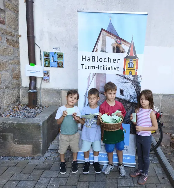 Die Kinder heißen:
Theresa, Mateo, Leander der 4. Name ist leider nicht bekannt. | Foto: Hugo Marquardt