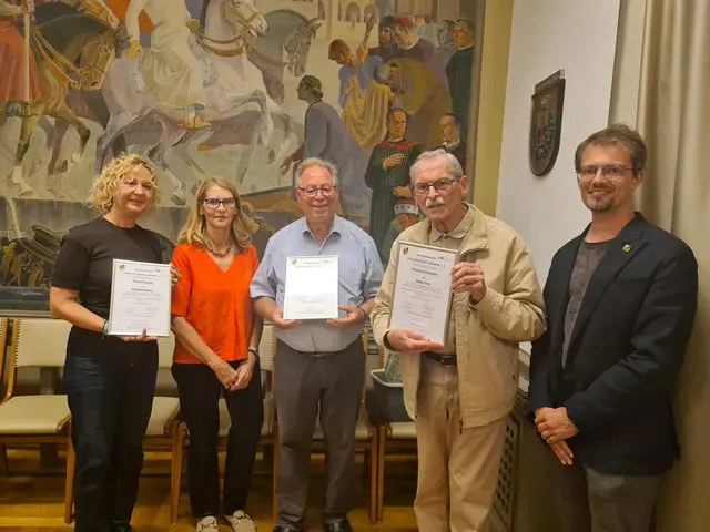 Der Kapellenverein in Annweiler hat bei seiner Mitgliederversammlung Geehrte ausgezeichnet, den Vorstand bestätigt und drei Konzerttermine angekündigt. | Foto: Kapellenverein