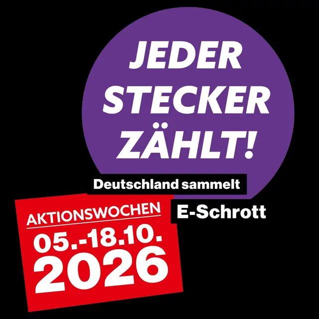 Elektroaltgeräte können im Landkreis Germersheim kostenlos auf mehreren Wertstoffhöfen abgegeben werden. | Foto: stiftung elektro-altgeräte register, Nürnberg