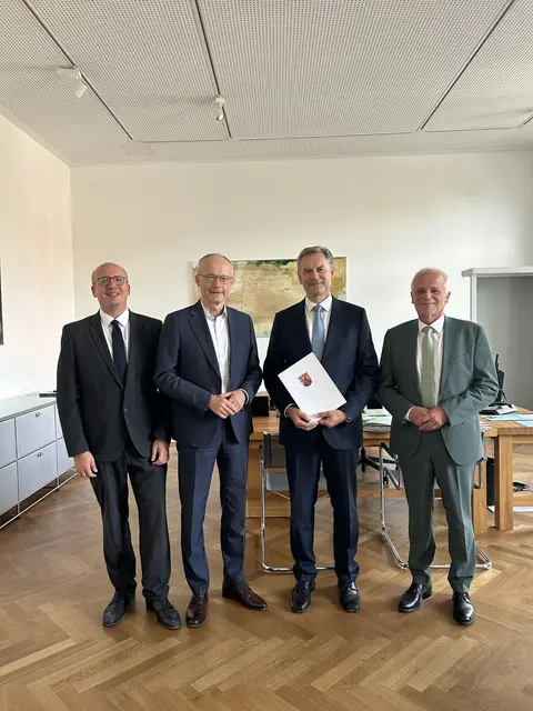 Bernd Schwenninger übernimmt die Leitung des Landgerichts Landau. | Foto: Emily Pantikowa