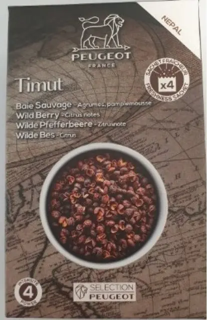 Gewürz-Rückruf: Pfeffer wegen Verdacht auf Salmonellenbefall. | Foto: © PEUGEOT SAVEURS DEUTSCHLAND GmbH