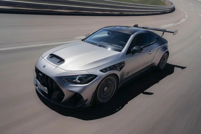 Exklusivität auf vier Rädern: Der Mercedes-AMG CLE 646 Mythos ist das zweite Modell der Mythos-Serie und auf nur 30 Exemplare limitiert. | Foto: Mercedes-Benz AG/dpa-mag