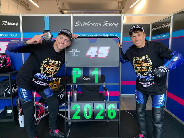 Die neuen Weltmeister der Seitenwagen-Weltmeisterschaft 2026:
Harry Payne(GB) und Kevin Rosseau(F) Steinhausen Racing - ARS Yamaha | Foto: Michael Sonnick