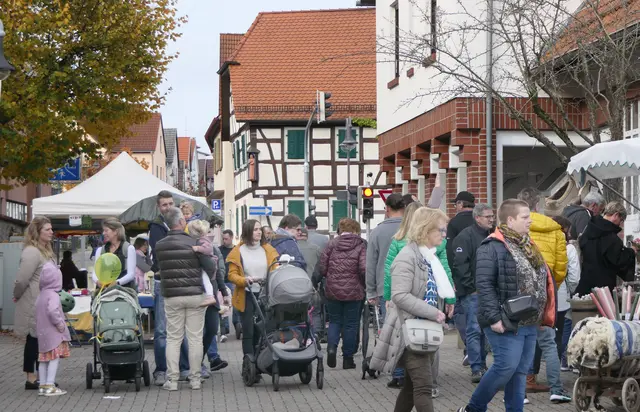 Vier Tage lang bietet der St. Gallusmarkt Marktgeschehen und Aktionen. | Foto: Daniela Trauthwein, VG Herxheim