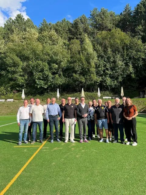 Für den Kunstrasenplatz des SV 1928 Merchingen gibt es 86.000 Euro Förderung. Der Belag soll wegen starker Abnutzung erneuert werden. | Foto: MIBS