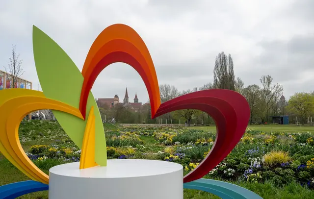 Fast eine Million Menschen haben die Landesgartenschau besucht. (Archivbild)  | Foto: Stefan Puchner/dpa