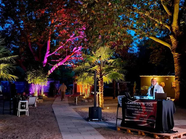Was für ein wunderbarer Anblick in LU's Beach Club | Foto: Brigitte Melder