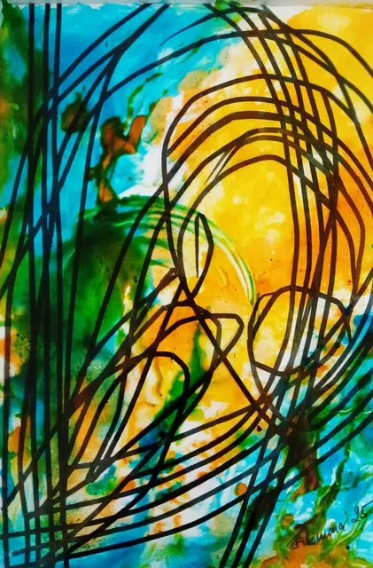 In der Kreisgalerie Dahn läuft vom 11. Oktober bis zum 8. November die Ausstellung Gegensätze – Bewegend bewegt mit Werken von Ute Belser und Filomena Höh. | Foto: Kreisverwaltung Südwestpfalz/Filomena Höh 