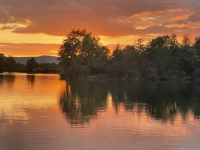 Bild 14: Ein Abend an meinem Lieblingsplatz am Niederwiesenweiher im September | Foto: Petra Helber