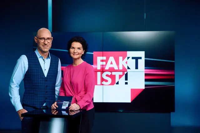 Fakt ist! Aus Erfurt: Der MDR-Talk beschäftigt sich mit dem politischen Wandel in der gesellschaftlichen Mitte. | Foto: MDR Mitteldeutscher Rundfunk, Foto: Hagen Wolf