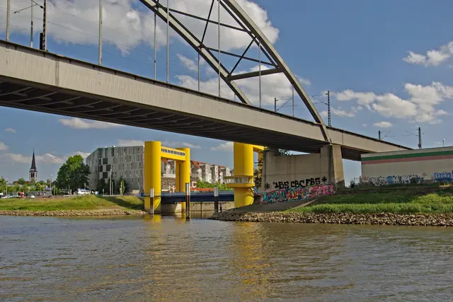 Bild 3: Die Neckarvorlandbrücke in Mannheim | Foto: Hans-Jürgen Freudenberger