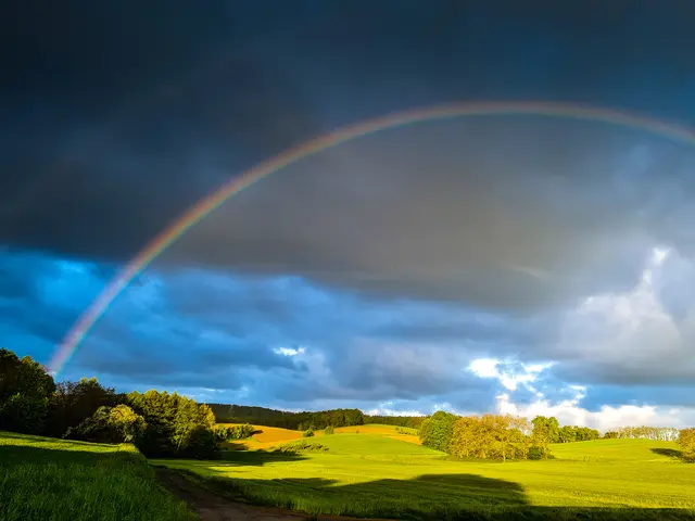 Bild 21: Regenbogen im Kraichgau | Foto: Robert Müller