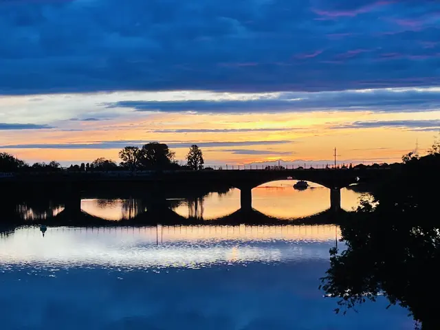 Bild 6: Neckarbrücke Ladenburg | Foto: Claudia Scheibel