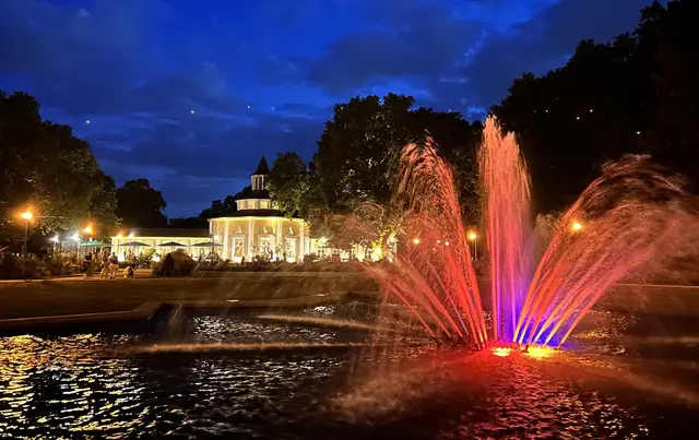Bild 12: Abendstimmung im Ebertpark in Lu im Stadtteil Friesenheim | Foto: Diana Mayer