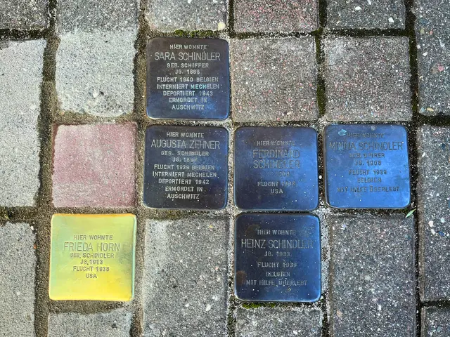 Seit 5. Oktober erinnert ein Stolperstein in der Molitorstraße 1 an Frieda Horn. | Foto: Stadt Viernheim
