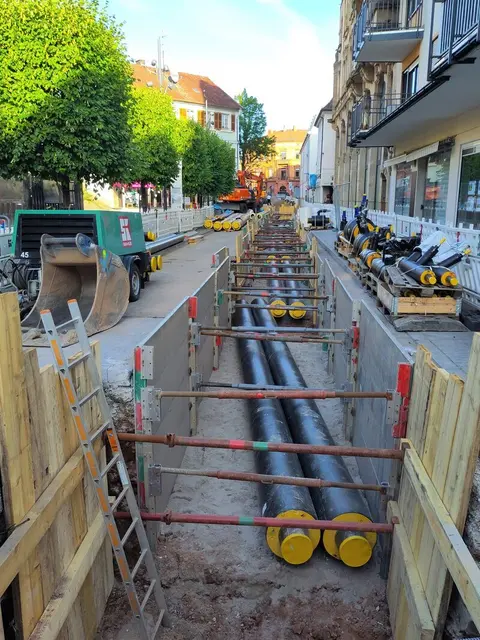 Mit dem Ausbau der Fernwärme wachsen in Landau neue Leitungen und neue Fragen für Eigentümerinnen und Eigentümer. | Foto: Stadt Landau