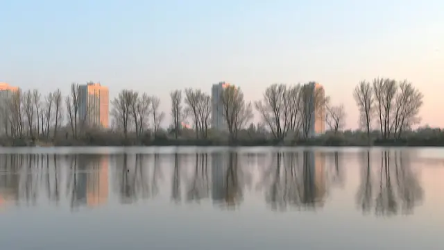 Bild 7: Großparthweiher im Winterlicht
Abendspaziergang in Ludwigshafen-Oggersheim | Foto: Torsten Kerbeck