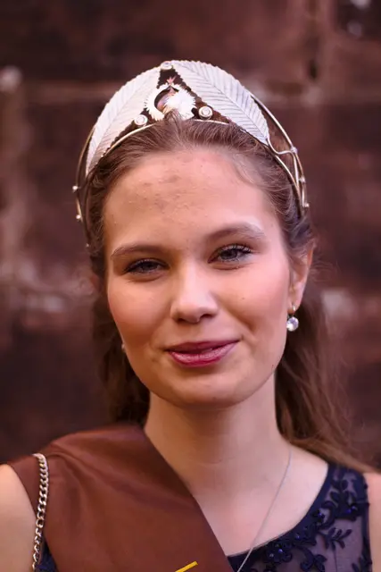 Kastanienprinzessin Vanessa II.  | Foto: Patrik Dietrich