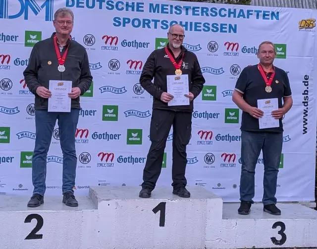 Klaus Hellwig vom SV Falke Wahnwegen holt bei der Deutschen Meisterschaft in Hannover Silber. | Foto: Gerhard Theiß