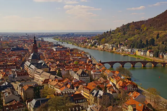 Bild 1: Panorama der  Altstadt von Heidelberg | Foto: Hans-Jürgen Freudenberger