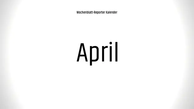 Hier beginnen die Abstimmungsfotos für den Monat April.  | Foto: red