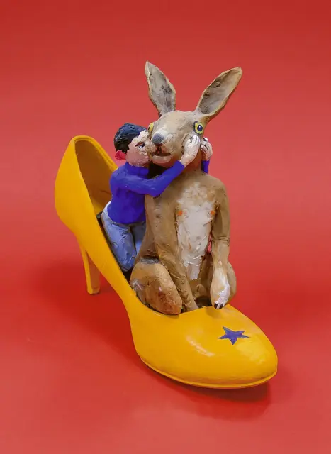 In Rhodt unter Rietburg zeigt die Pop-up-Galerie im November die Ausstellung Tierisch Menschlich. | Foto: Grafik- und Werbeagentur Kaisers Ideenreich