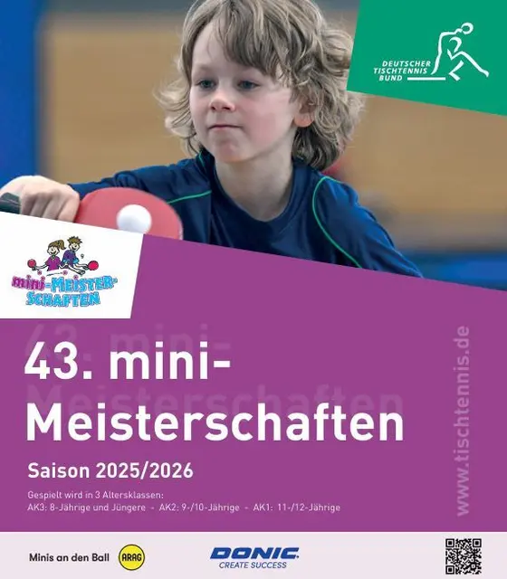 Plakat MM 2025/2026 | Foto: DTTB