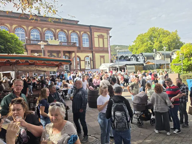 Beim Deutschen Weinlesefest in Neustadt wird bis Montag, 12. Oktober, gefeiert. | Foto: Eva Bender